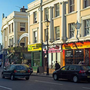 Londyn- Greenwich. Uliczki miasta.